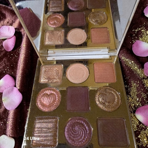 Tarte Sweet Cravings Champagne And Burgundy Eyeshadow Palette 9 Quality Shades - Picture 4 of 16